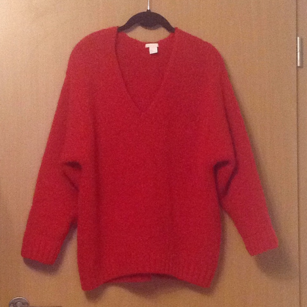 Slouchy Fuzzy Knit Sweater